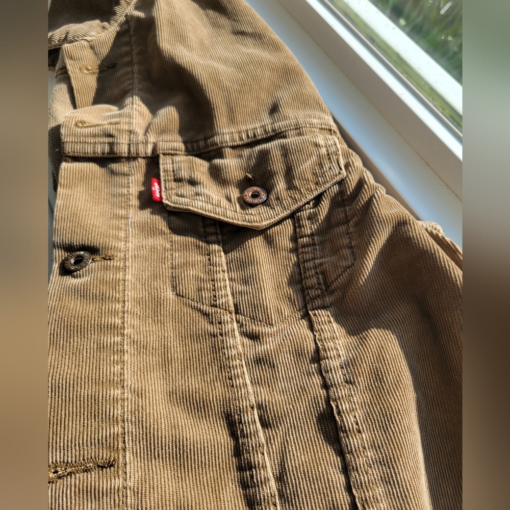 Levi's Olive Green Lightweight Jacket - image 3